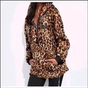 Victoria’s Secret Pinks Sherpa hoodie
